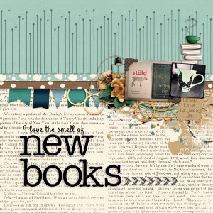 Love the smell of new books