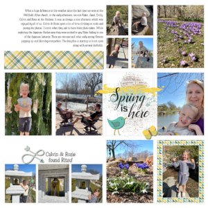 April 2021 Word Art Challenge: Wellfield 3-21-21 Page #2