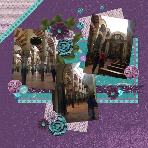 Teal + Violet Mezquita