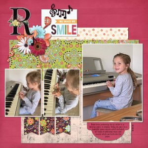 May 2021 Recipe Challenge: Rosie's Piano Concert