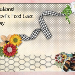 National Devil's Food Cake Day