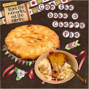 Homemade Cherry Pie Yum Yum