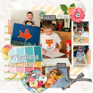 #Artists at Work