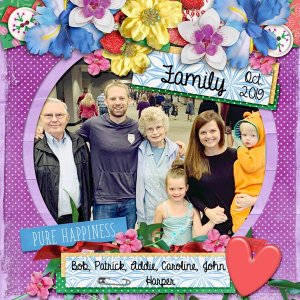 Bob, Addie, Patrick and family