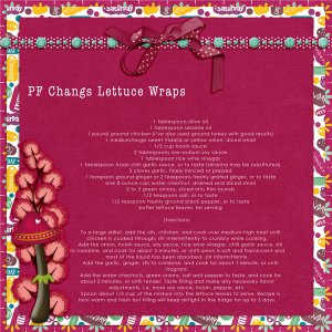 Recipe - Lettuce Wraps