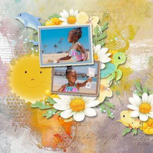 Children in the Sand