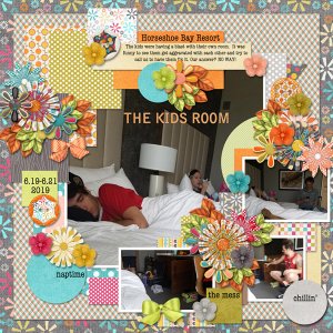 The "kids" room at Horeseshoe Bay