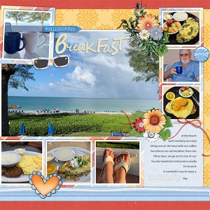 Breakfast at the beach