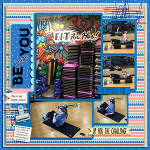 Abigail working out at Fit For Her 4.28.21