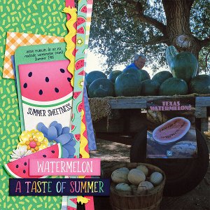 Watermelon, a Taste of Summer