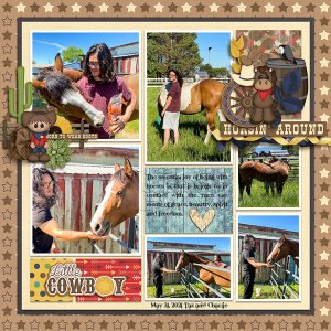 Horsin around