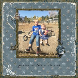 Jonathan and Edith at the Ranch