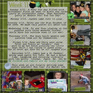 WEek 11, 2012