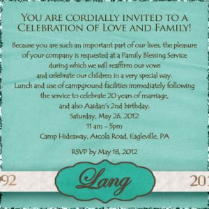 Anniversary Invite TAKE 2