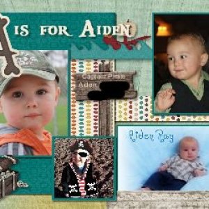 ABC book using Kit - Say No to Piracy by GingerScraps