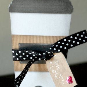 Coffee Gift Card Holder