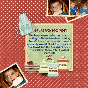 Helping Mommy