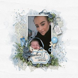 Baby Harley and his Mum