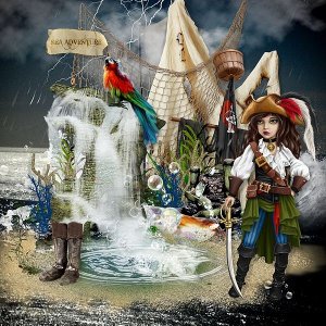 The pirates and the mystery of the fountain