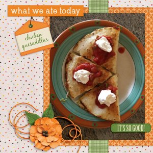 Chicken Quesadillas