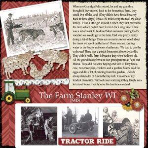 Stanley, WI Farm
