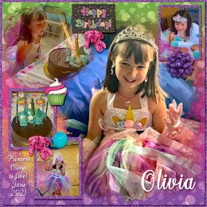 Princess Olivia turns 5