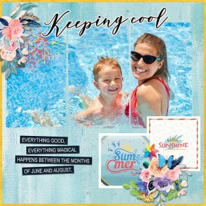 Colorful summer