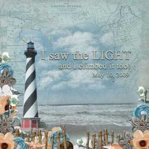 I saw the Light and I climbed it too!