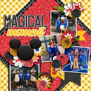 Disney Band Trip Character Poses