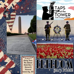7/2021 Word Art Challenge with Memory Mosaic