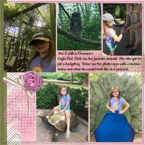 7/2021 Jumpstart Your Layouts - Fun At The Zoo