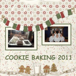 Cookie baking 2011