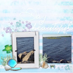 Blue sea