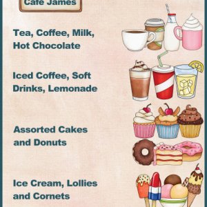 Drinks and Desserts Menu