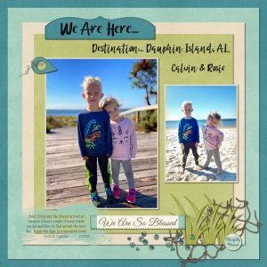 Calvin + Rosie Dauphin Island, Alabama