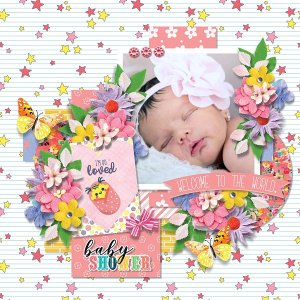 Baby shower - girl