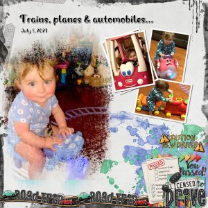 Trains, planes + automobiles...