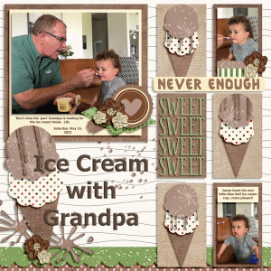 Grandpa + Jaxon - Ice Cream 5.15.21