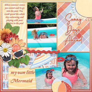 My own little mermaid