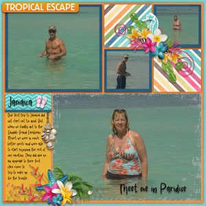 Travel Album Coastal Getaway 2 Template #1-Miss Fish