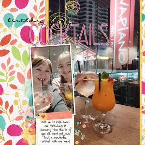 Birthday Cocktails