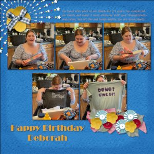 Happy Birthday Deborah