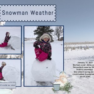 Snowman Weather