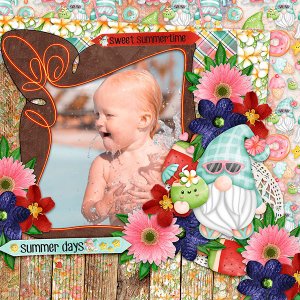 Summer Gnomes By Cutie Pie Scraps