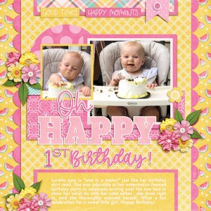 Oh Happy 1st Birthday!