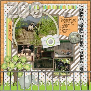 2020 Our Life Template #1-Miss Fish, (August Challenge MFish)