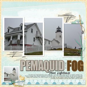 Pemaquid in the fog