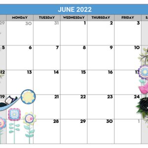 June School Calendar