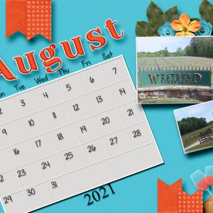 August Calendar -- Desktop