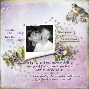 In Memory of my Daughter + Grandson